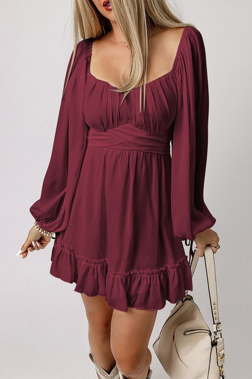 ruffleddress