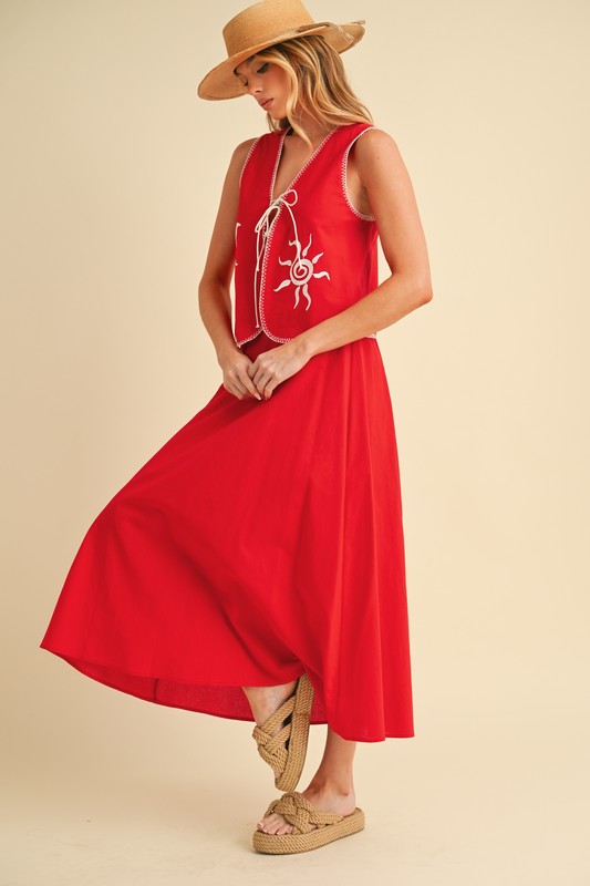 Aemi+CoAemi+CoEmbroideredTiedFrontVestCoat3