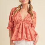 Eyelet Blouse