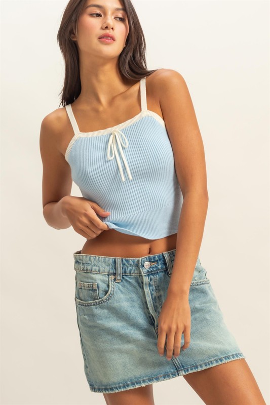 HYFVEHYFVESquareNeckRibbedKnitCami0
