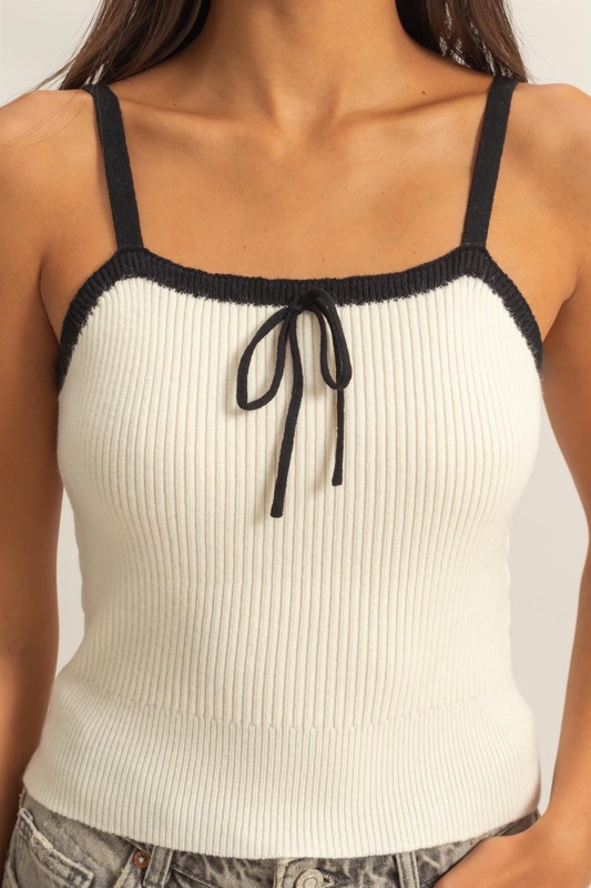 HYFVEHYFVESquareNeckRibbedKnitCami4