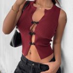 Knot Button Top