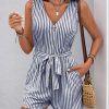 Striped Romper - Image 2