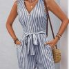 Striped Romper - Image 6