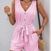 Striped Romper - Image 7