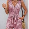 Striped Romper - Image 4