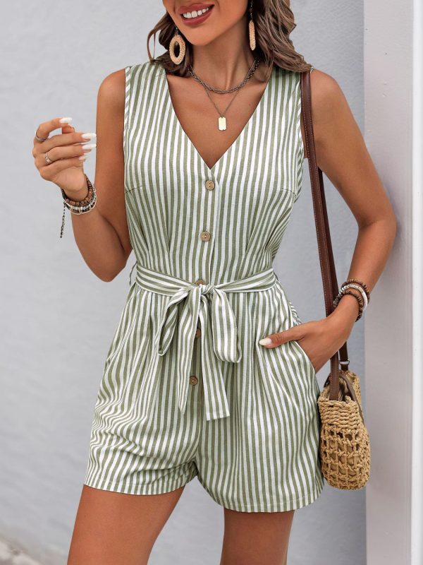 Striped Romper - Image 11