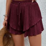 Layered Waist Shorts
