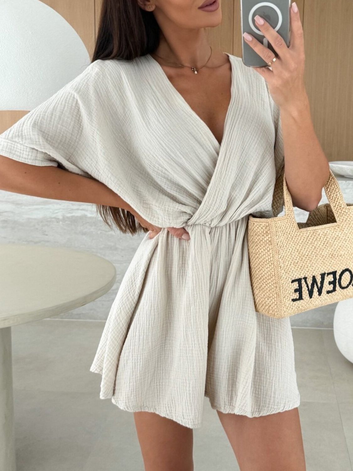 PassionFlowerSurpliceHalfSleeveWrapRomper12