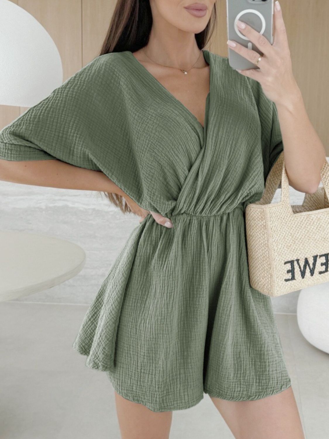 PassionFlowerSurpliceHalfSleeveWrapRomper16